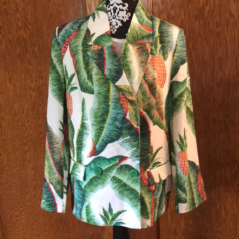 FARM Rio Tropical Print Blazer - Picture 8 of 16